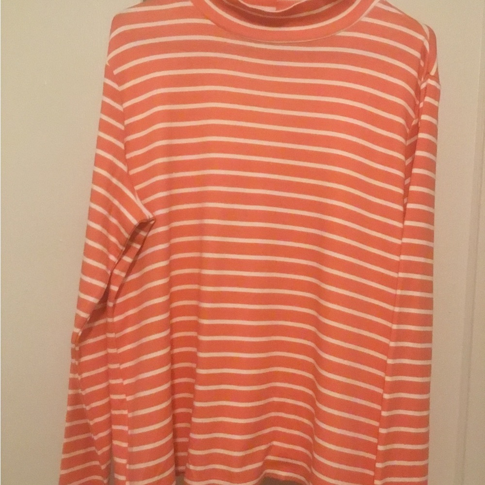 Croft & Barrow Mock Neck Long Sleeve Top